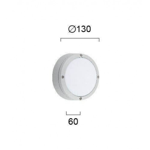 Настінний вуличний світильник Viokef MARE 4037300