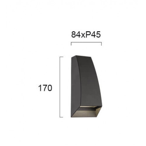 Світильник вуличний Viokef 4227100 TECH