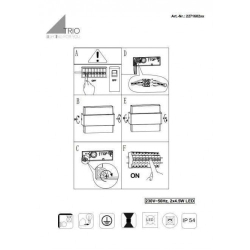 Світильник вуличний Viokef 4212900 BIOS