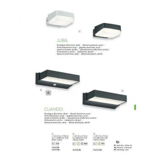 Світильник вуличний Trio 202360124 TANARO