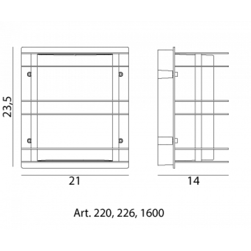 Світильник вуличний Norlys 1600B STOCKHOLM