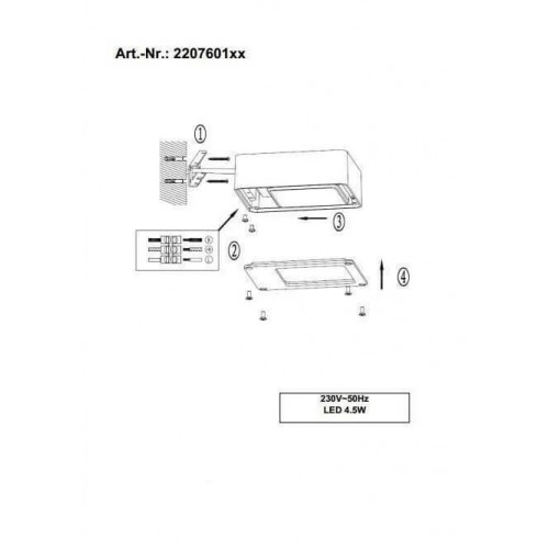 Світильник вуличний Viokef 4036702 CAVO