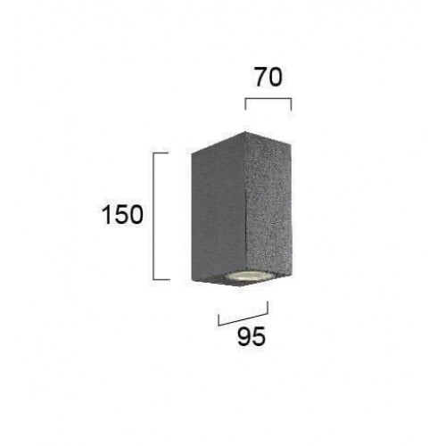 Світильник вуличний Viokef 4099400 TILOS