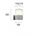 Світильник вуличний Viokef 4038500 SOTRIS
