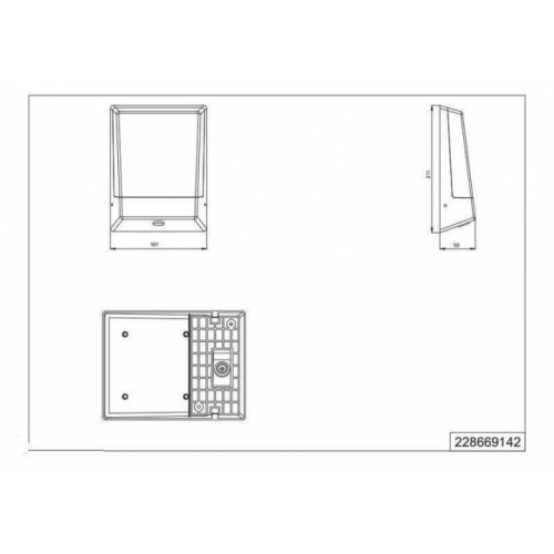 Світильник вуличний Trio 228669142 KASAI