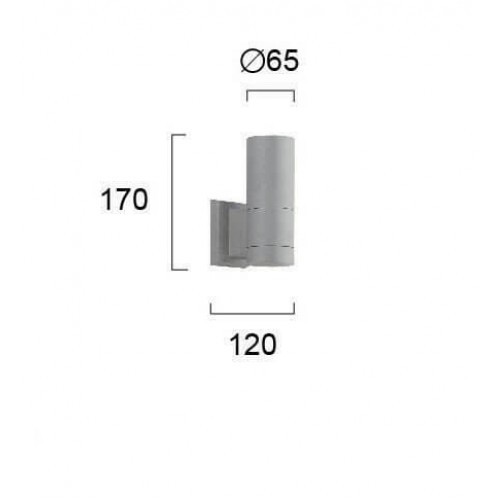 Світильник вуличний Viokef 4038500 SOTRIS