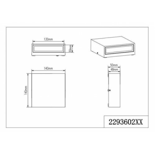 Світильник вуличний Trio 229360242 THAMES