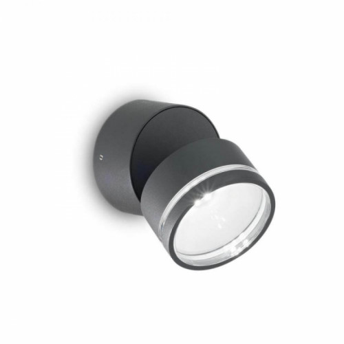 Настінний вуличний світильник Ideal Lux OMEGA ROUND 247076