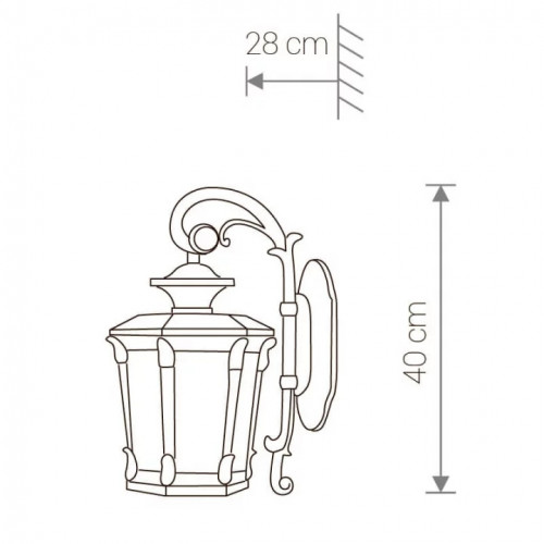 Світильник вуличний Nordlux 21751001 SCORPIUS