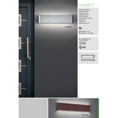 Настінний вуличний світильник TRIO THAMES II 226460224