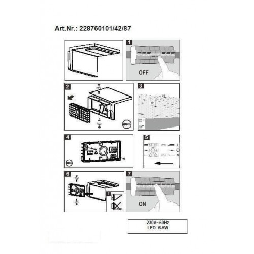 Світильник вуличний Trio 228760142 TRAVE