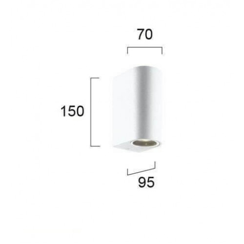 Світильник вуличний Viokef 4099601 TILOS