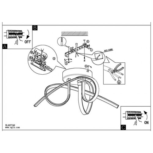 Світильник вуличний Eglo 98719 MIRANDOLA