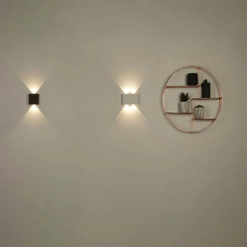 Світильник вуличний Searchlight 67418BK SOLAR, з датчиком руху