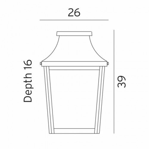Світильник вуличний Norlys 963CO CHELSEA