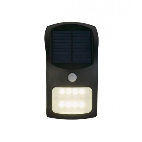 Світильник вуличний Searchlight 67420BK SOLAR, з датчиком руху
