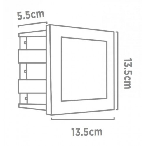 Вбудований світильник Searchlight 0763 ANKLE