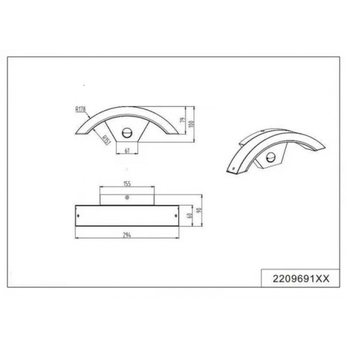 Світильник вуличний Trio 220969142 OHIO