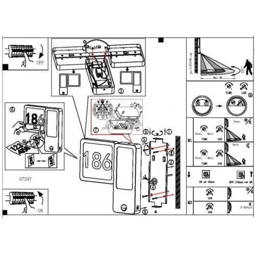 Світильник вуличний Eglo 97297 CHEIRA