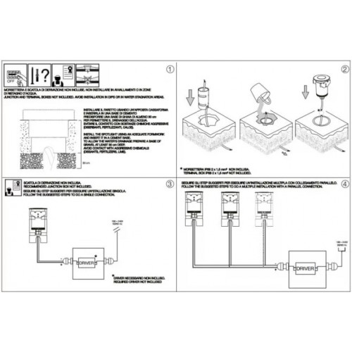 Вбудований світильник Ideal Lux 212623 ROCKET
