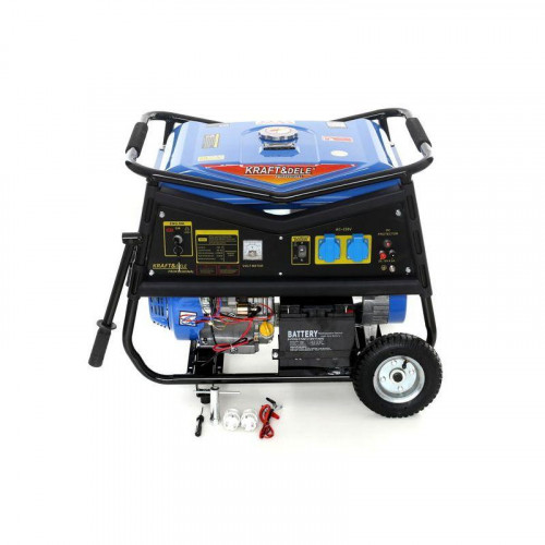 Генератор Газ/Бензиновий Kraft Dele KD145 4.8/5кВт з електрозапуском