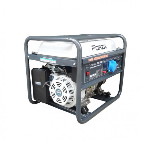 Генератор ГАЗ/бензиновий Forza FPG7000Е 5.0/5.5 кВт з електрозапуском