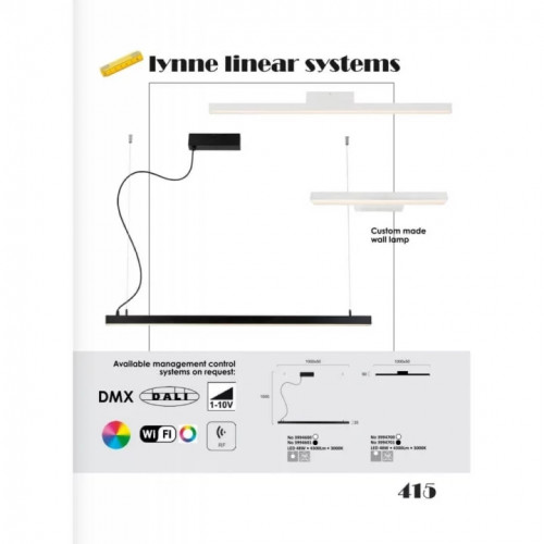 Світлодіодний світильник Viokef LYNNE 3994600
