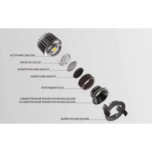 Модуль світильника Ideal Lux DYNAMIC 208596