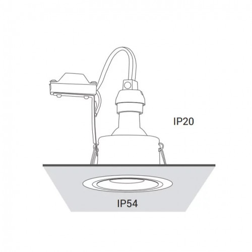 Перехідник Ideal Lux DYNAMIC LED BULB GU10 ADAPTER 208640