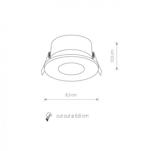 Перехідник Ideal Lux DYNAMIC LED BULB GU10 ADAPTER 208640