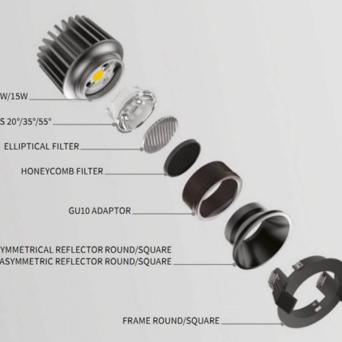 Перехідник Ideal Lux DYNAMIC LED BULB GU10 ADAPTER 208640