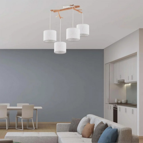 Люстра TK Lighting ALBERO LINEN 6557