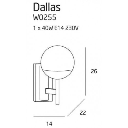 Люстра MAXlight GLASGOW P0323