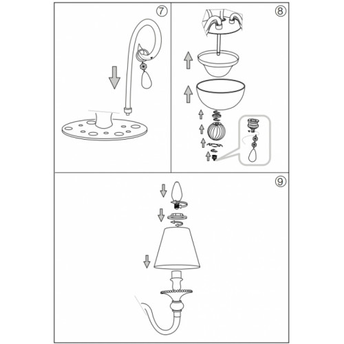 Люстра Ideal Lux ROMANTIK 174945