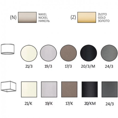 Люстра Kutek BOLT BOL-ZW-3(Z)