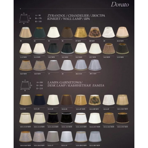 Люстра Kutek DORATO DOR-ZW-6(N/A)