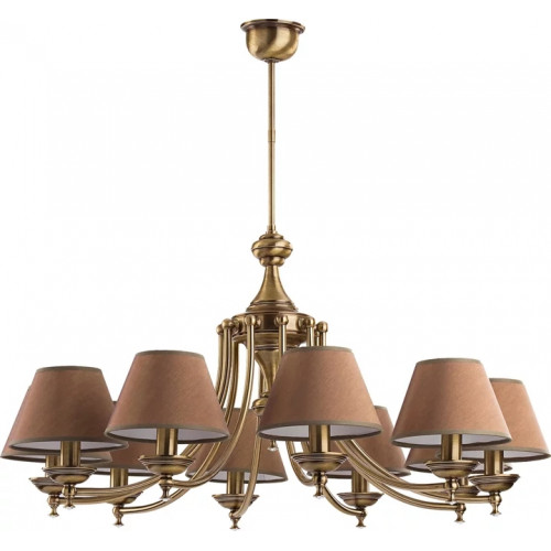 Люстра Kutek SAN MARINO ABAŻUR SAN-ZW-10(P/A)CR