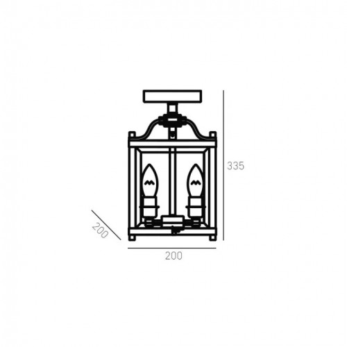 Люстра CosmoLight New York P04380CH-WH