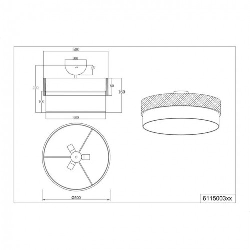 Люстра Trio SEASONS 611500301