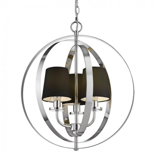 Люстра CosmoLight BERLIN P03967CH-BK