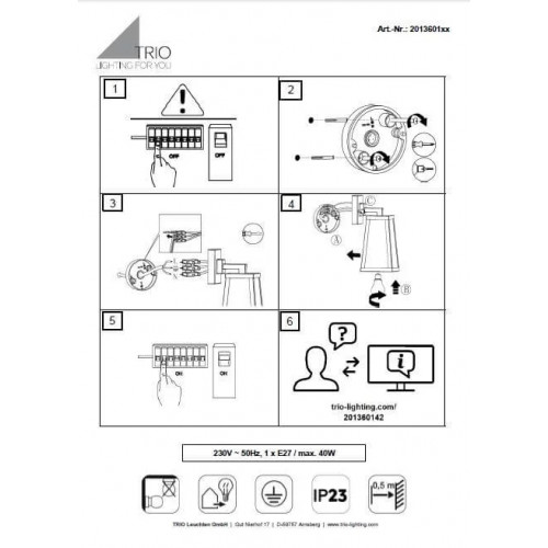 Люстра CosmoLight BERLIN P03967CH-BK
