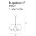 Люстра MAXlight NAPOLEON P0127