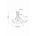 Люстра TK Lighting WIRE WHITE 2097