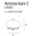 Люстра пристельова MAXlight AMSTERDAM C0060