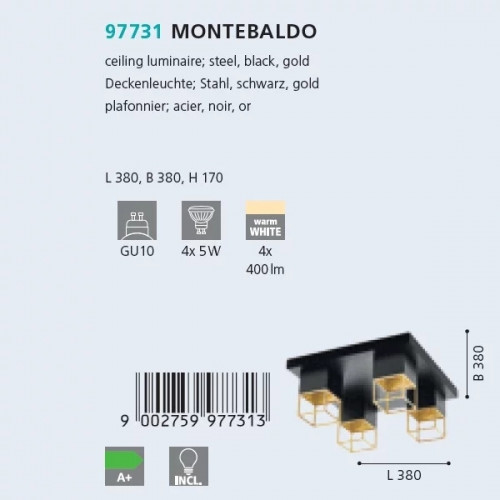 Люстра Eglo MONTEBALDO 97731