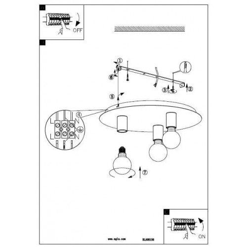 Люстра Eglo PASSANO 98156