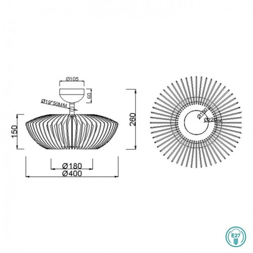 Люстра Trio COLINO 615900232