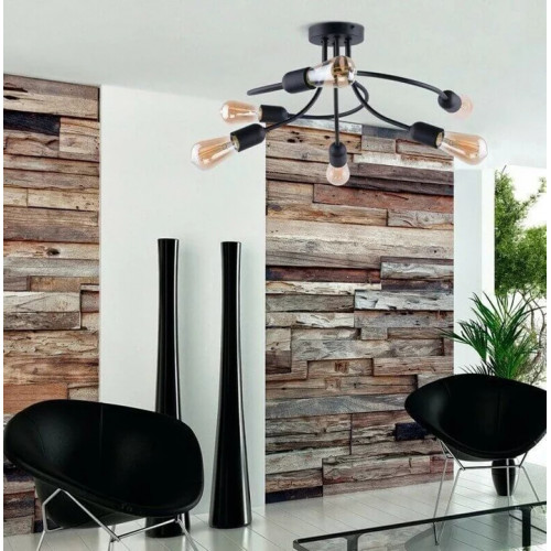Люстра TK Lighting FADO BLACK 2584
