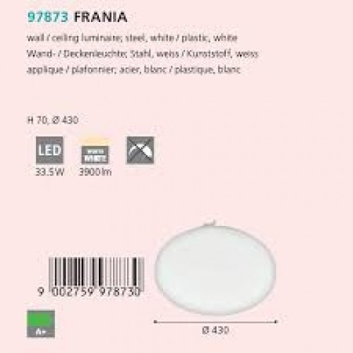 Стельовий світильник Eglo FRANIA 97873