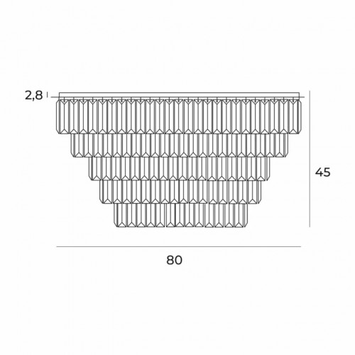 Люстра MAXlight MONACO C0225